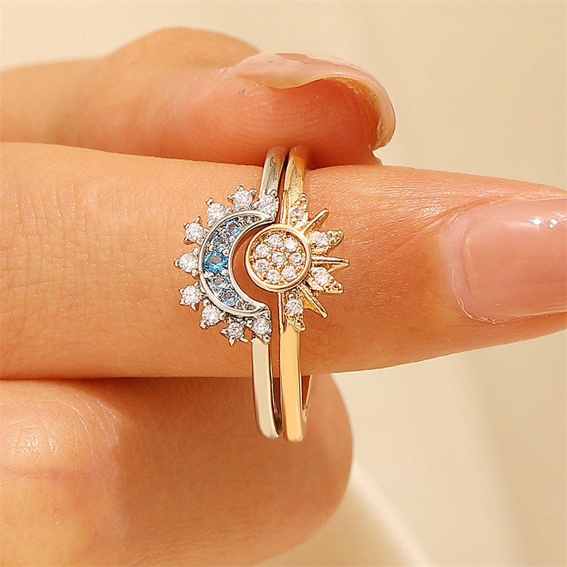 Sun and Moon Ring